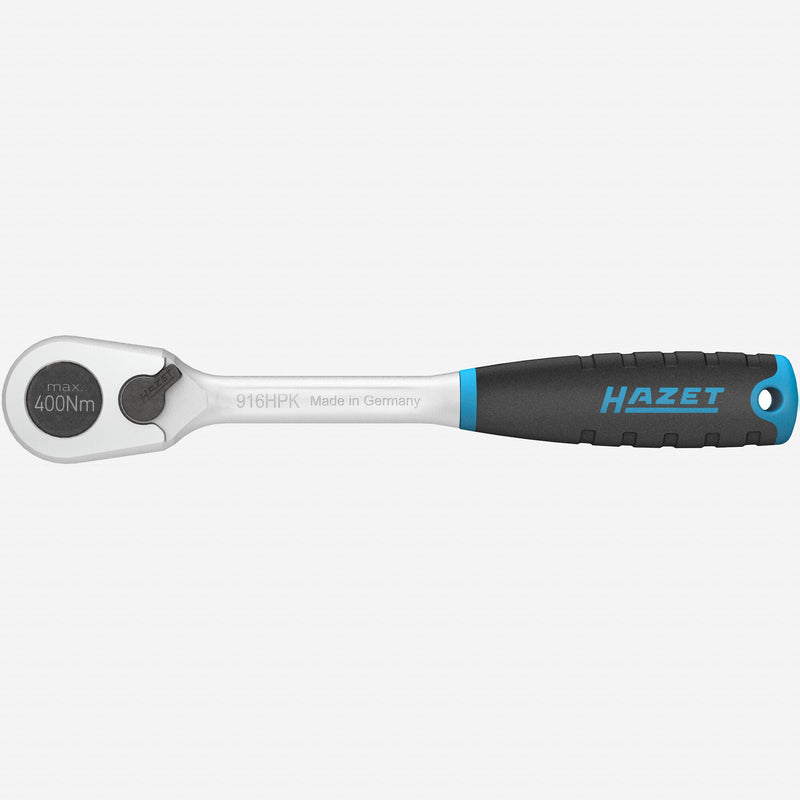Porsche Hazet HZ916HPL Fine Tooth 1/2 in Drive Reversible Ratchet HZ916HPL