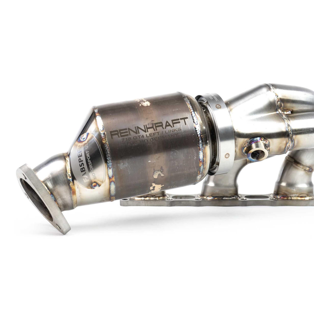 Porsche Headers And Catalytic Converters - Boxster | Cayman | 2020-2023 FS-POR-718GT4-MDLRHDR-SC