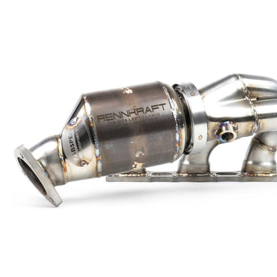 Porsche Headers And Catalytic Converters - Boxster | Cayman | 2020-2023 FS-POR-718GT4-MDLRHDR-SC