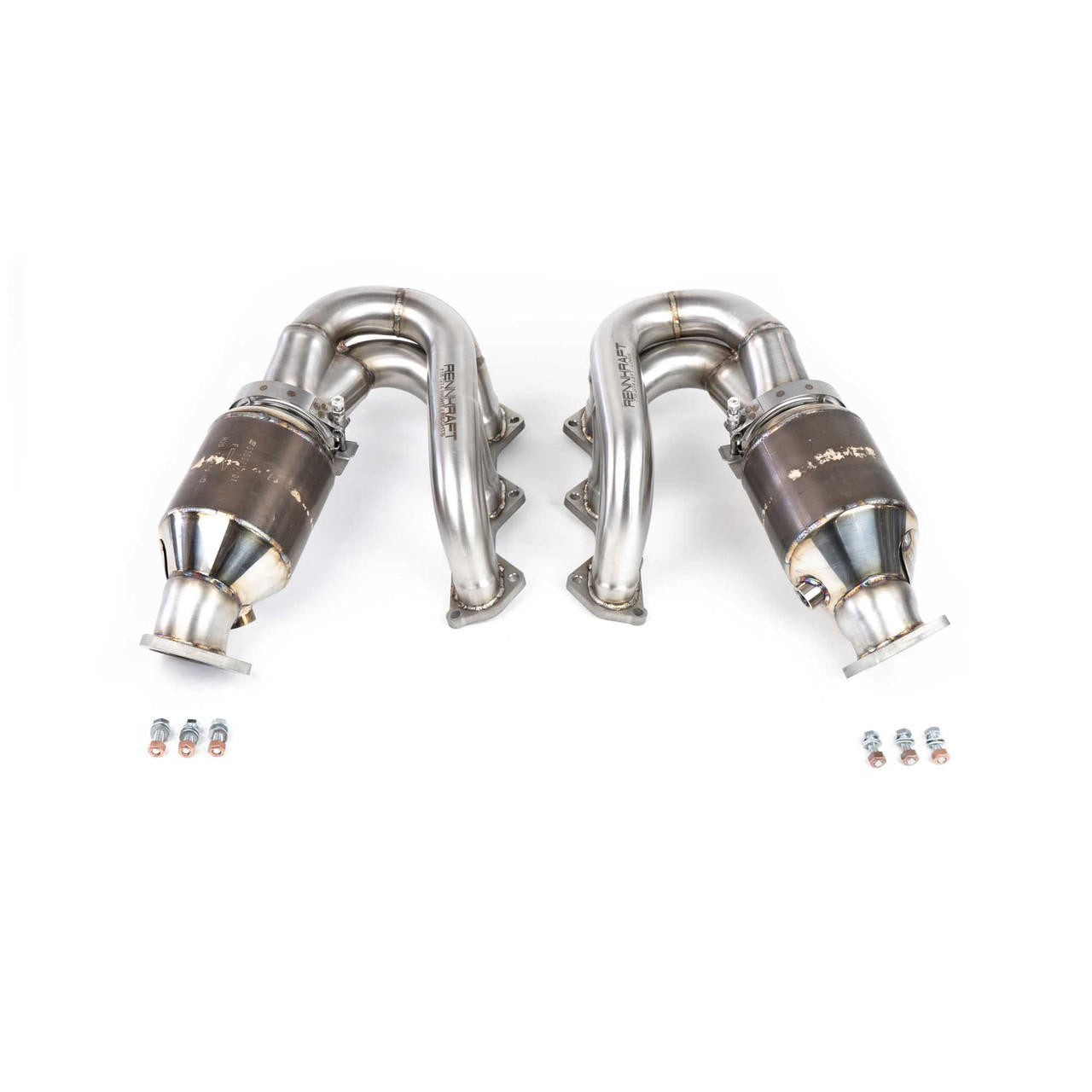 Porsche Headers And Catalytic Converters - Boxster | Cayman | 2020-2023 FS-POR-718GT4-MDLRHDR-SC