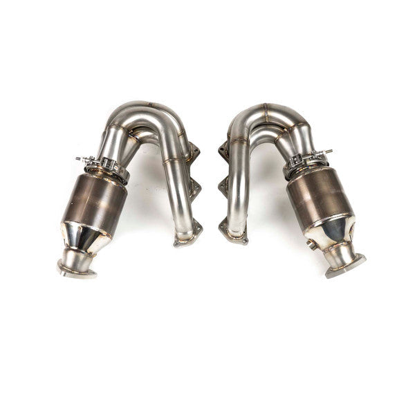 Porsche Headers And Catalytic Converters - Boxster | Cayman | 2020-2023 FS-POR-718GT4-MDLRHDR-SC