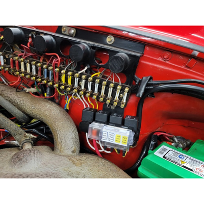 Porsche Headlight High Power Relay Set - 911/912E/930 74-89 JWST-911-HPRELAY