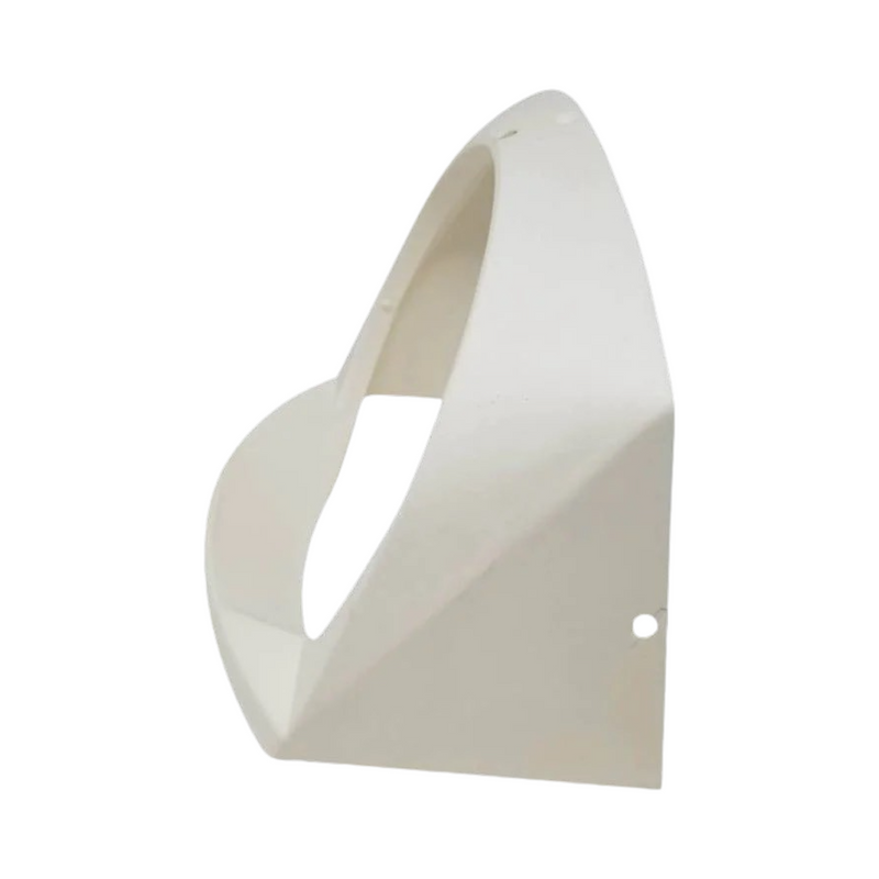 Porsche Headlight Plastic Cover - White - Left 914 70-76 914-750-225-11W