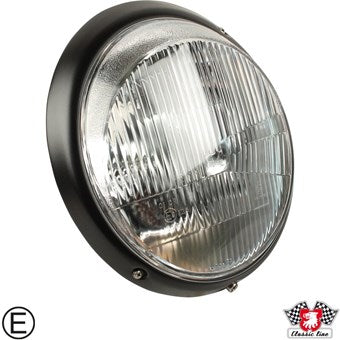 Porsche Headlight with Black Rim - 911 77-89 - 964 88-94 911-631-113-02