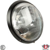 Porsche Headlight with Black Rim - 911 77-89 - 964 88-94 911-631-113-02