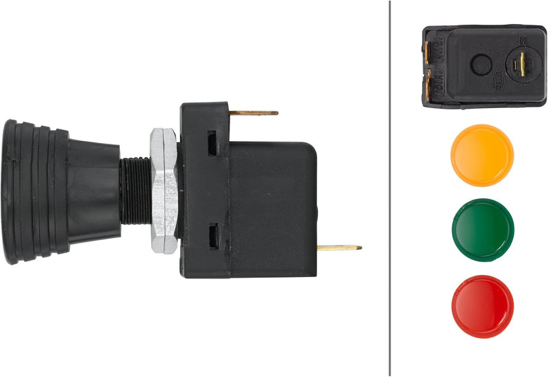 Porsche Hella Fog Light Switch 004778001