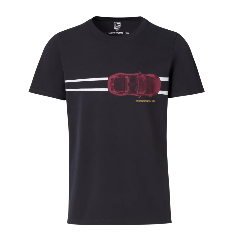 Porsche Heritage Collectors Unisex Dark Grey T-Shirt