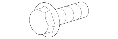 Porsche Hex Head Screw 6X18 - 90037821401 - 911 90037821401