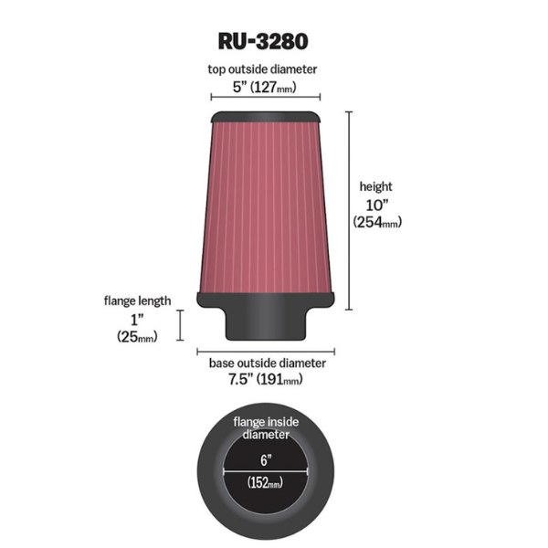 Porsche High-Flow Air Filter