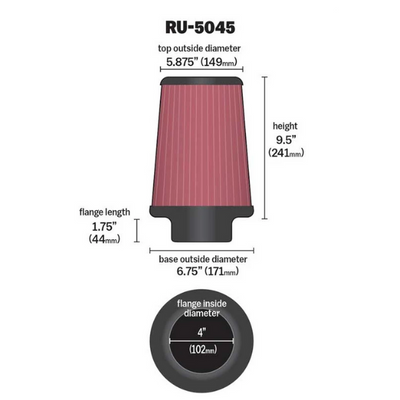 Porsche High-Flow Air Filter