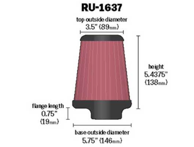 Porsche High-Flow Air Filter