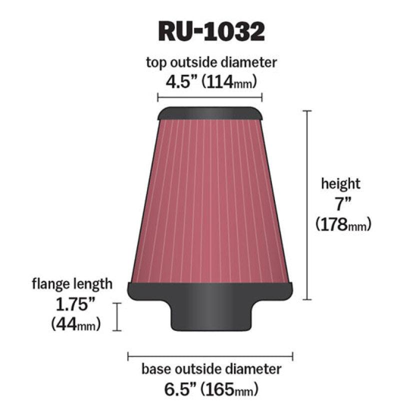 Porsche High-Flow Clamp-On Air Filter