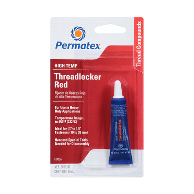 Porsche High Temperature Threadlocker Red - 6 ml 1890124026