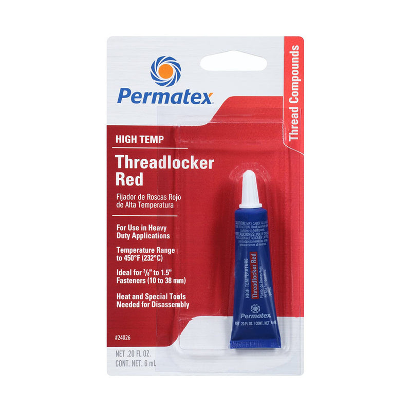 Porsche High Temperature Threadlocker Red - 6 ml 1890124026