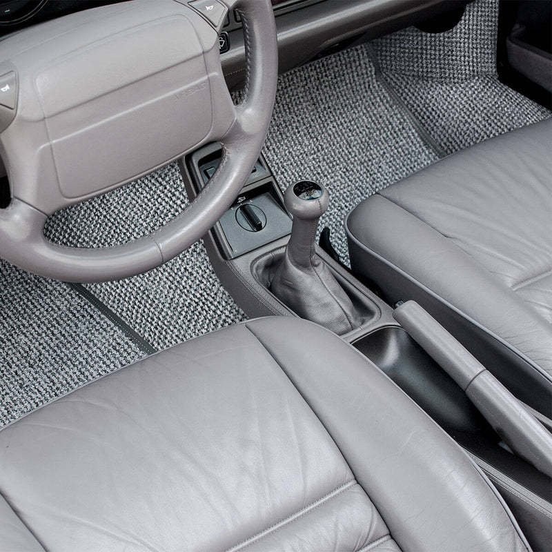Porsche Houndstooth Carpets Set - 911/930 69-98 CB-CRPT-BLK-1