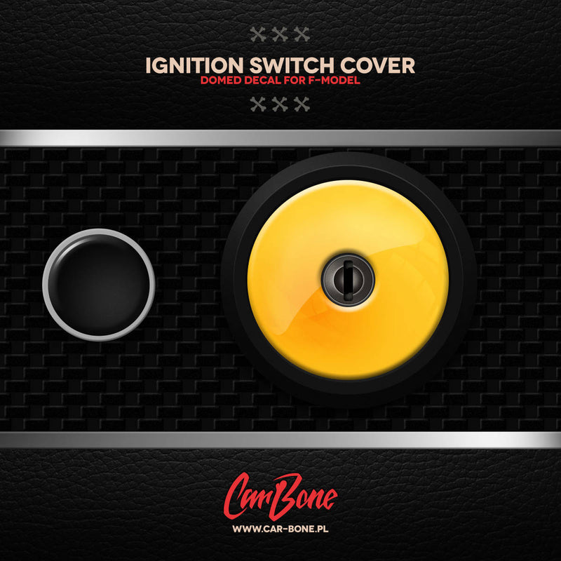 Porsche Ignition Switch Cover Decal - 911 65-73