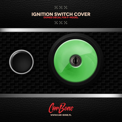 Porsche Ignition Switch Cover Decal - 911 65-73