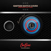 Porsche Ignition Switch Cover Decal - 911 65-73 CB-IGN-FMOD-1