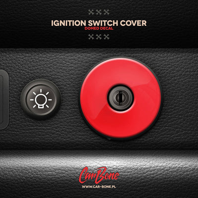 Porsche Ignition Switch Cover Decal - 911 74-98