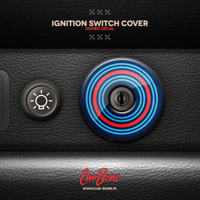 Porsche Ignition Switch Cover Decal - 911 74-98 CB-IGN-GMOD-1