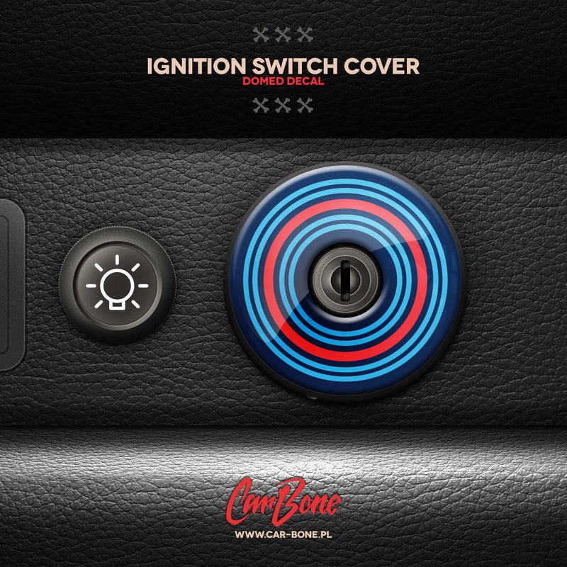 Porsche Ignition Switch Cover Decal - 911 74-98 CB-IGN-GMOD-1