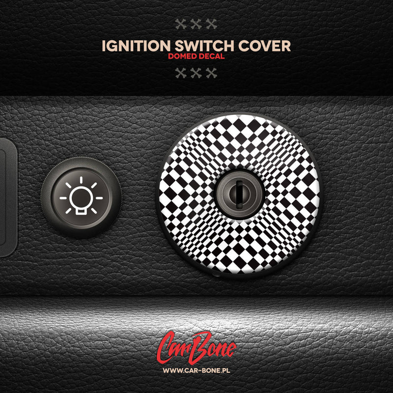 Porsche Ignition Switch Cover Decal - 911 74-98 CB-IGN-GMOD-1