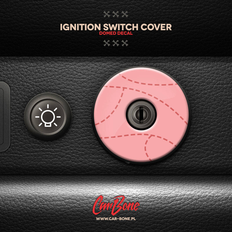 Porsche Ignition Switch Cover Decal - 911 74-98 CB-IGN-GMOD-1