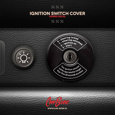 Porsche Ignition Switch Cover Decal - 911 74-98 CB-IGN-GMOD-1