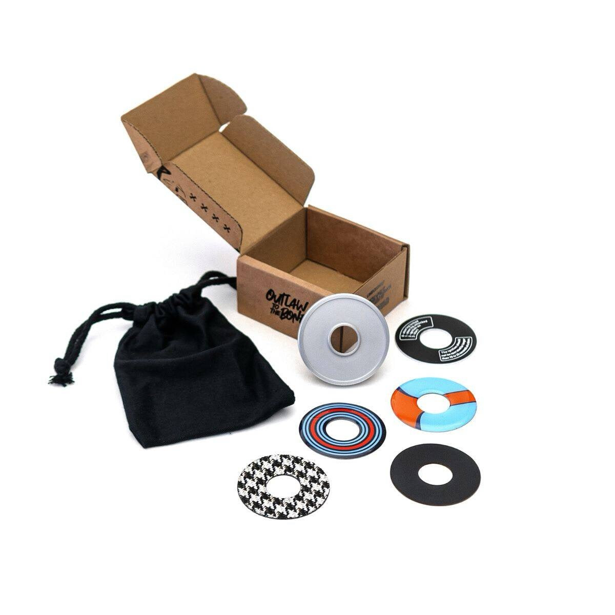 Porsche Ignition switch cover for G-model - 964 & 993 - Silver 73-98 CB-IGN-BEZL-S