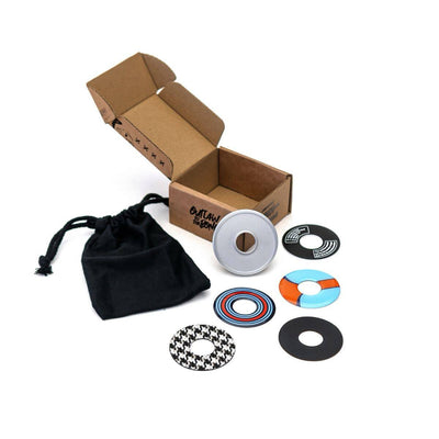 Porsche Ignition switch cover for G-model - 964 & 993 - Silver 73-98 CB-IGN-BEZL-S