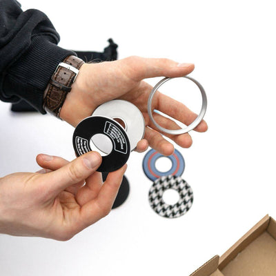 Porsche Ignition switch cover for G-model - 964 & 993 - Silver 73-98 CB-IGN-BEZL-S