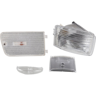 Porsche Indicator Set - Front - White - Right - 964 89-94 1695402160