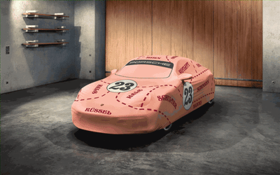 Porsche Indoor Car Cover Pink Pig Design - 99204401218 - 992 18-23 99204401218