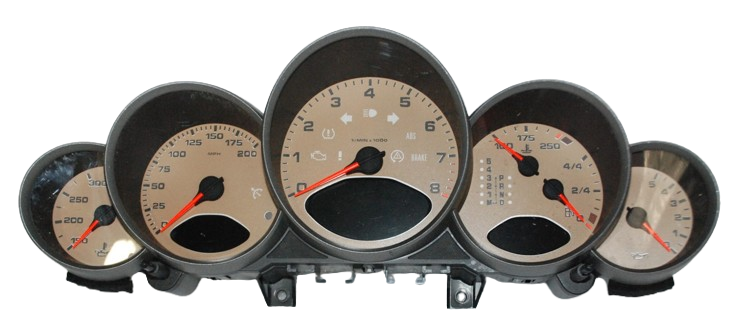 Porsche Instrument Cluster Sand Beige - 911 05-08 997641980745Z1