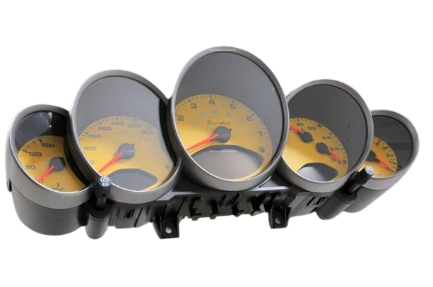 Porsche Instrument Cluster Speed Yellow - 911 07-09 9976419852512H