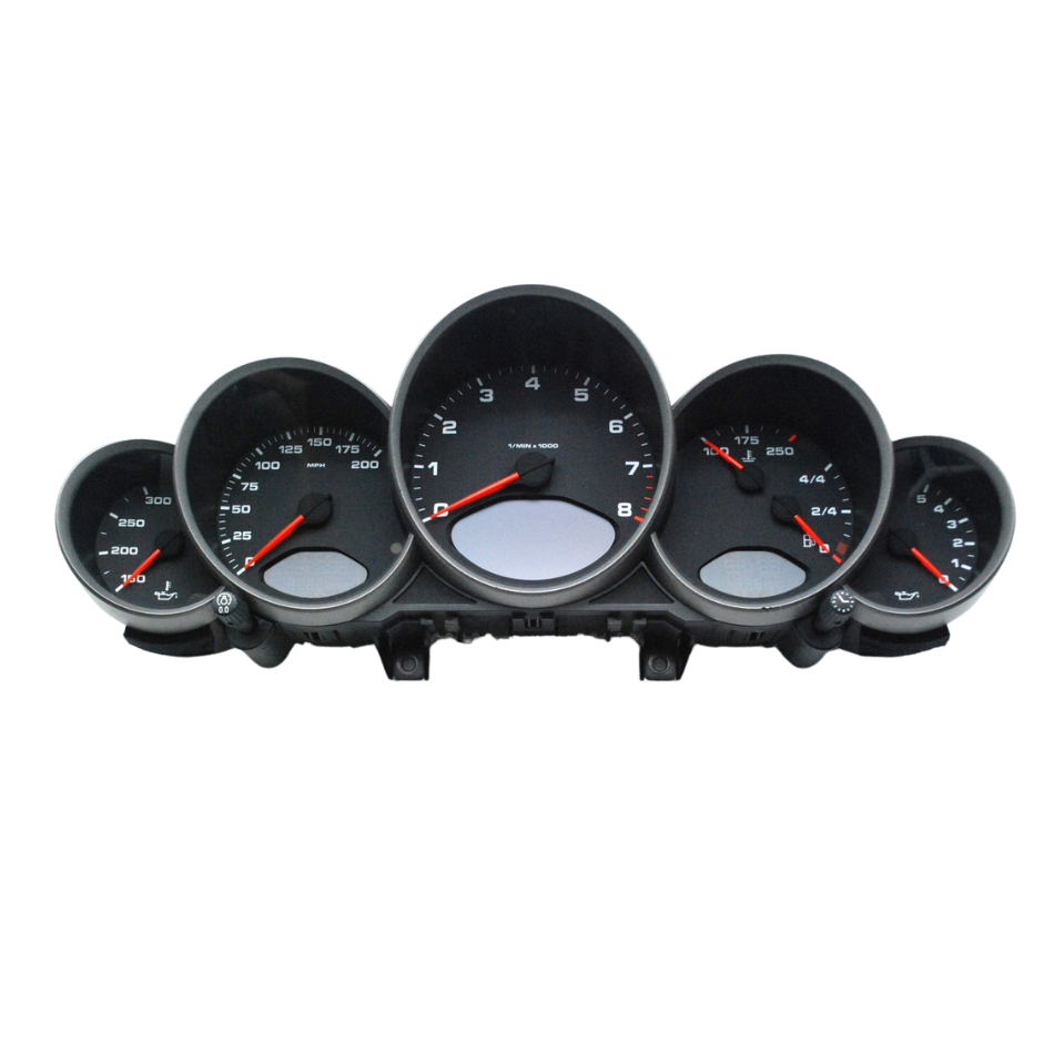 Porsche Instrument Cluster Volcano Grey - 911 05-08 99764110333D07