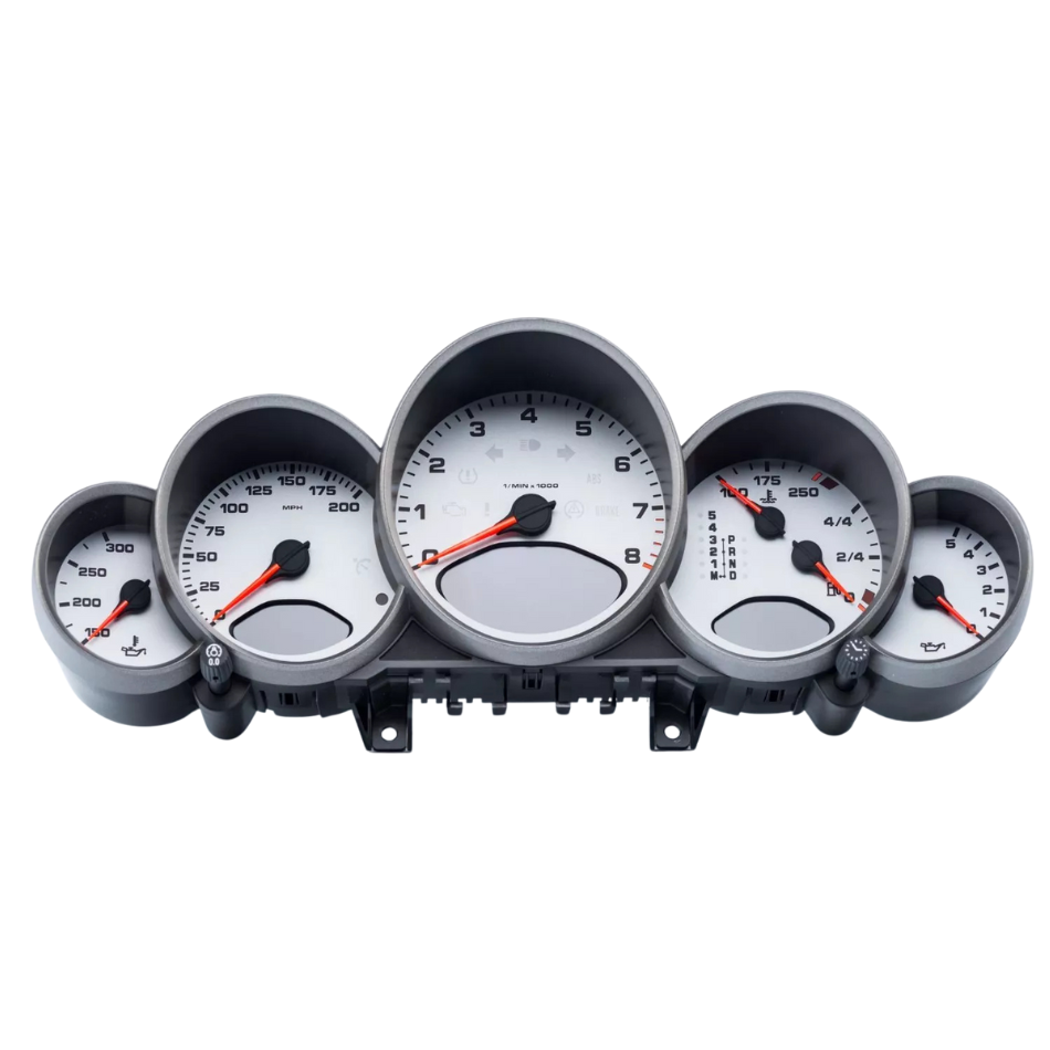 Porsche Instrument Cluster Volcano Grey - 911 05-08