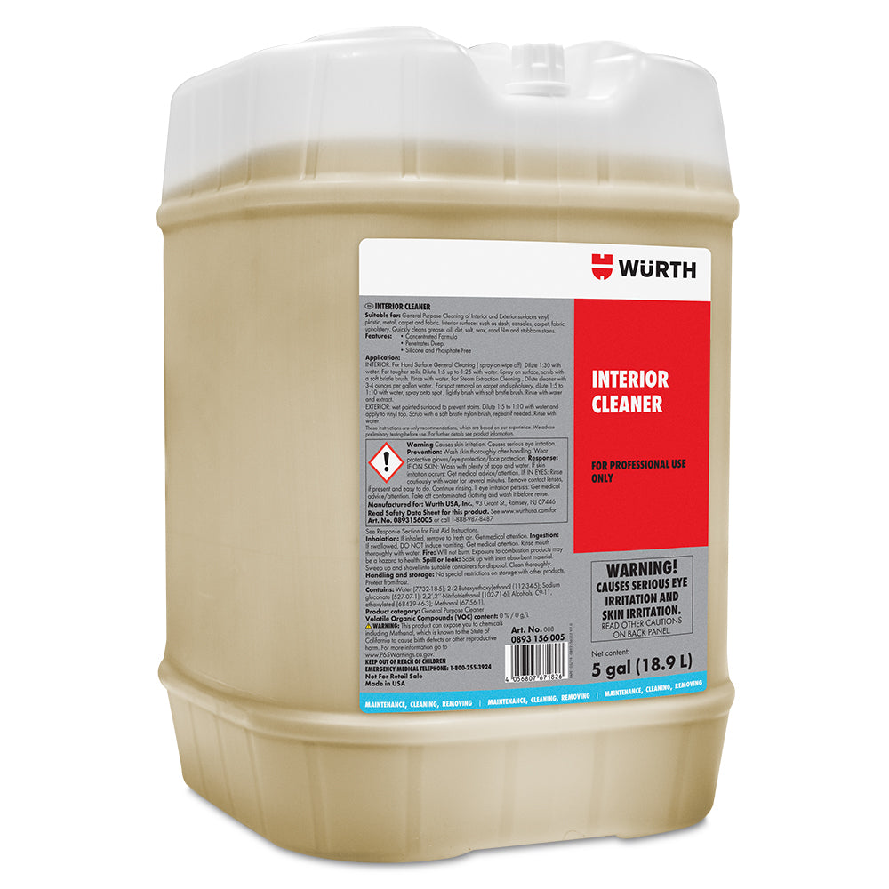 Porsche Interior Cleaner 5 Gallon 0893156005