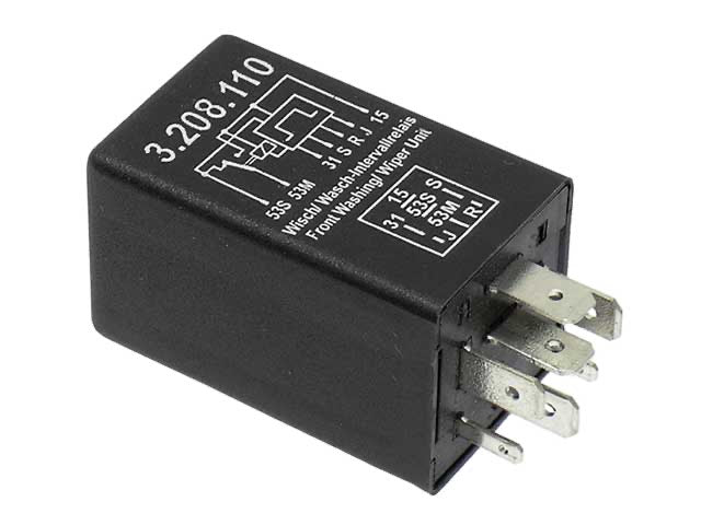 Porsche Intermittent Wiper Relay - 87-98 993-615-101-01