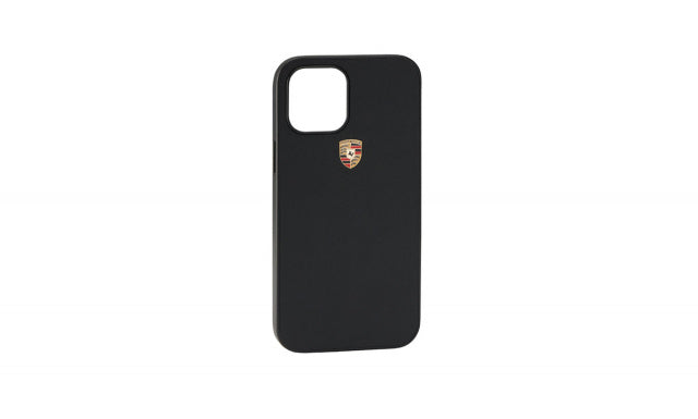 Porsche Iphone 12 Pro Max Leather Case Black - WAP0300180MSOC WAP0300180MSOC