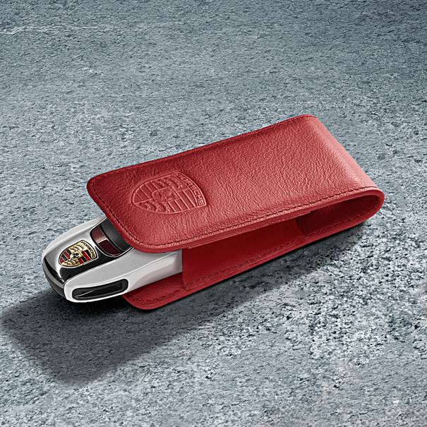Porsche Key Pouch Carrera Red - 911/Boxster/Cayman 65-23 - 97004400109 97004400109