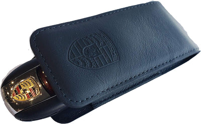 Porsche Key Pouch Graphite Blue - 911/Boxster/Cayman 65-23 - 97004400112 97004400112