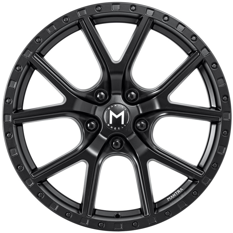 Porsche Knighthawk Front Wheel 66.56CB Satin Black 20x9 - Macan KNIGHTHAWK290-5112-00SB