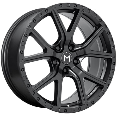 Porsche Knighthawk Front Wheel 66.56CB Satin Black 20x9 - Macan KNIGHTHAWK290-5112-00SB