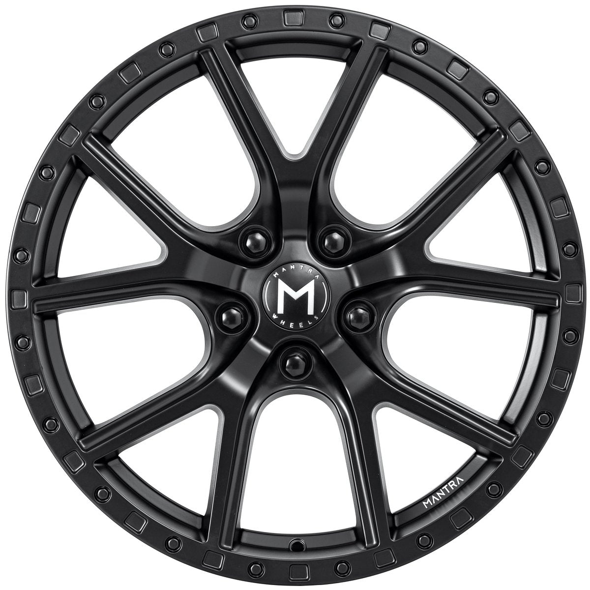 Porsche Knighthawk Rear Wheel 66.56CB Satin Black 20x9 - Macan KNIGHTHAWK290-5112-20SB