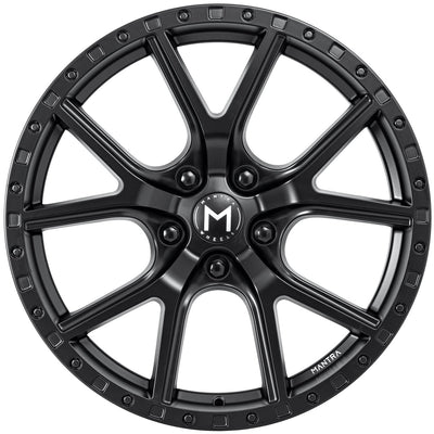 Porsche Knighthawk Rear Wheel 66.56CB Satin Black 20x9 - Macan KNIGHTHAWK290-5112-20SB