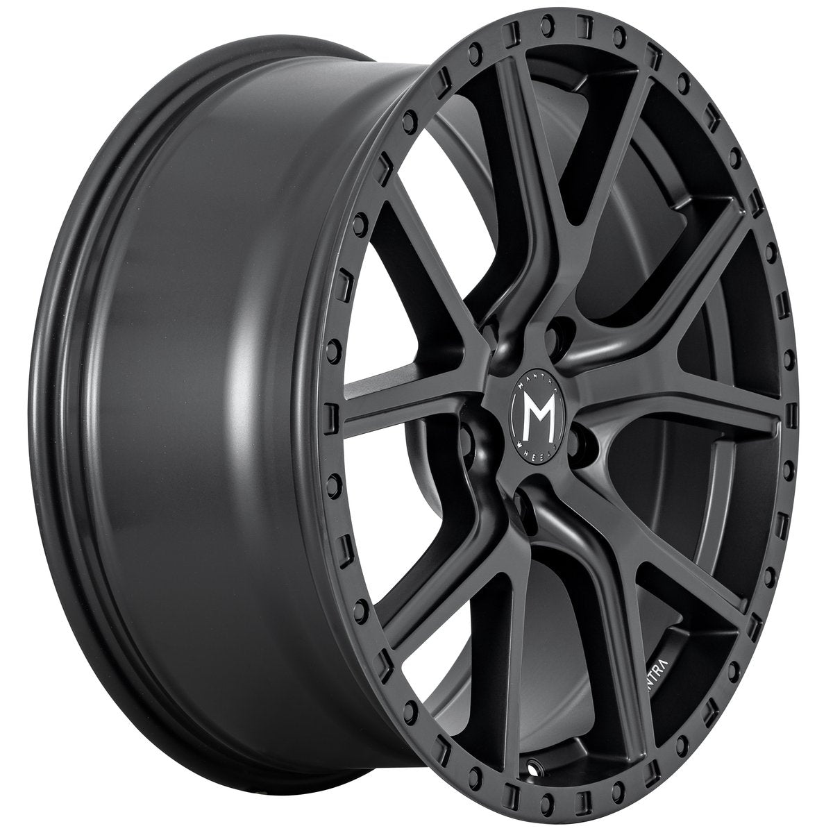 Porsche Knighthawk Rear Wheel 66.56CB Satin Black 20x9 - Macan KNIGHTHAWK290-5112-20SB