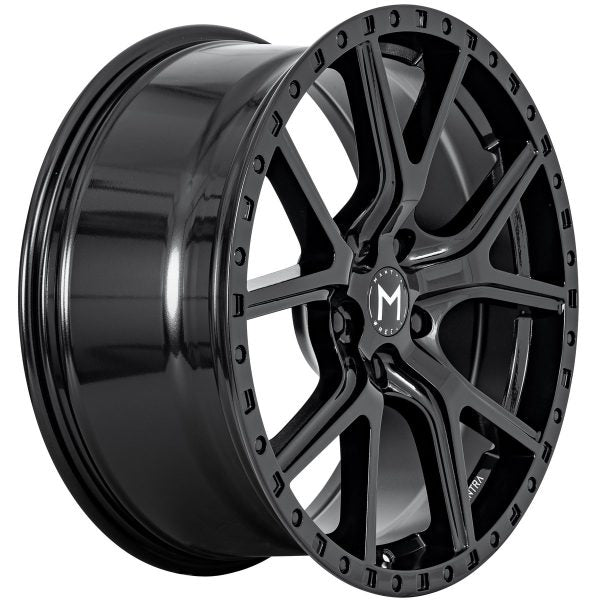 Porsche Knighthawk Wheel CB71.6 Gloss Black 20x9 - Cayenne KNIGHTHAWK2090-5130-34-GB