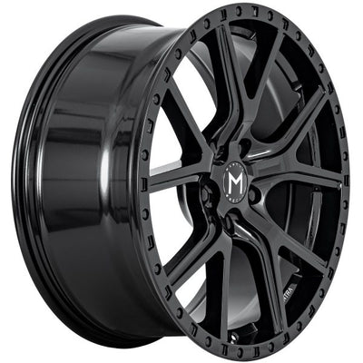 Porsche Knighthawk Wheel CB71.6 Gloss Black 20x9 - Cayenne KNIGHTHAWK2090-5130-34-GB