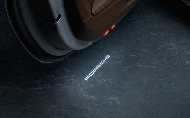 Porsche LED Door Projector Porsche Logo - 911/Cayenne/Taycan 18-23 9Y0044911A